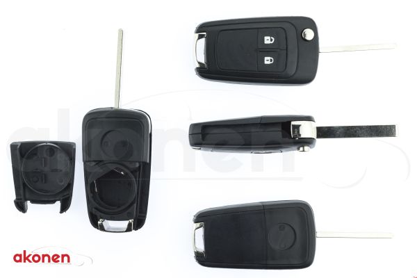 B CAR Hus, bilnøgle 004op002 for OPEL