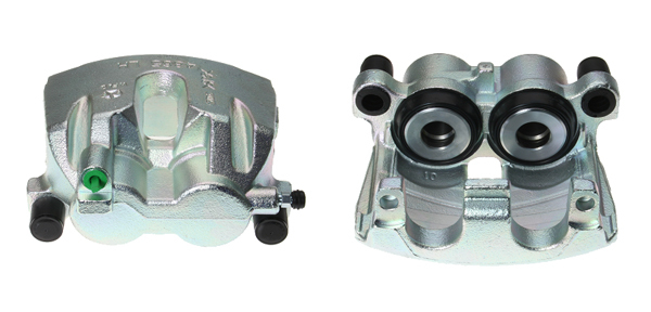 BUDWEG CALIPER Bremsekaliper 345116 venstre foraksel for JEEP