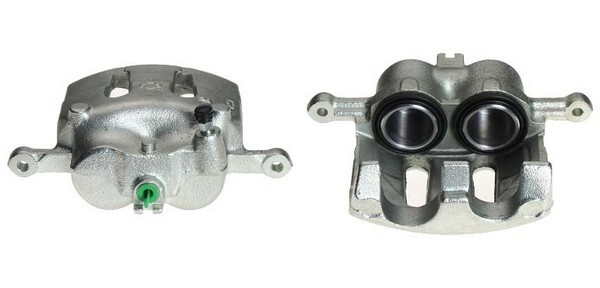 BUDWEG CALIPER Bremsekaliper 342354 venstre foraksel for NISSAN