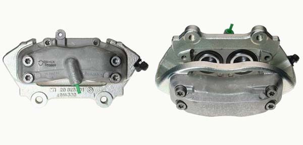BUDWEG CALIPER Bremsekaliper 343828 venstre foraksel for MERCEDES-BENZ
