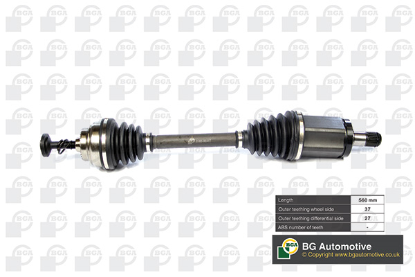 BGA Drivaksel ds0902l venstre foraksel for BMW