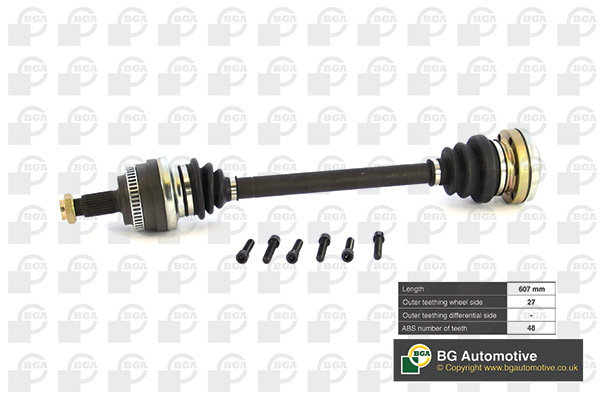BGA Drivaksel ds0900l Bagaksel venstre for BMW