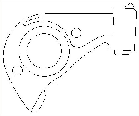 BGA Ventilløfter hl5309 Indsugningsside for VAUXHALL RENAULT