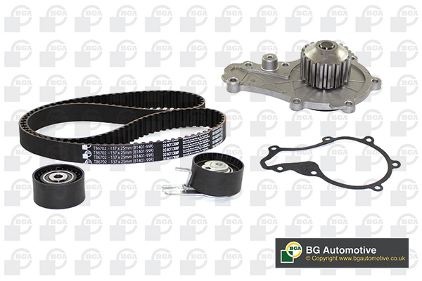 BGA Vandpumpe + tandremssæt tb6702cpk for FORD PEUGEOT FIAT CITROËN