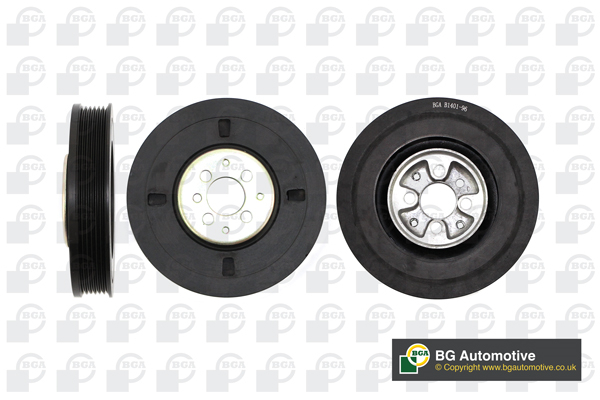 BGA Remskive, krumtapaksel dp0204 for FORD VW