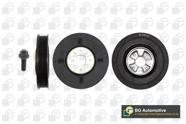 BGA Remskivesæt, krumtapaksel dp0204k for FORD VW