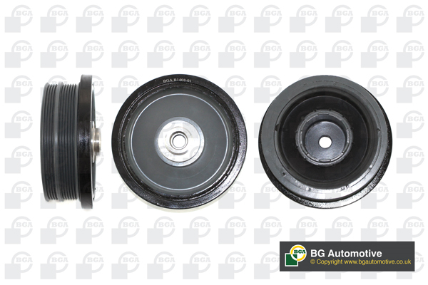 BGA Remskive, krumtapaksel dp0374 for BMW