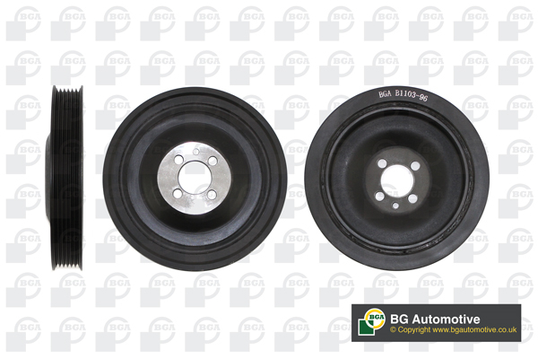 BGA Remskive, krumtapaksel dp0855 for OPEL VAUXHALL