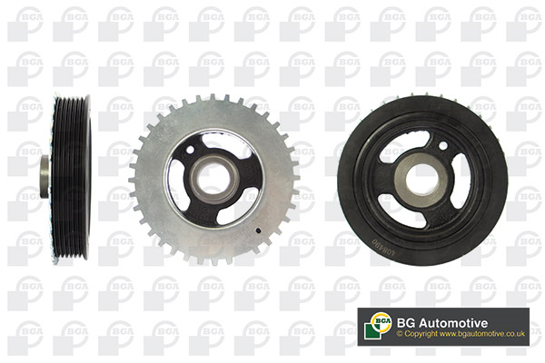 BGA Remskive, krumtapaksel dp1237 for FORD