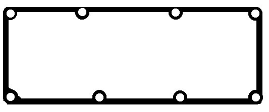 BGA Pakning, Ventildæksel rc4314 for RENAULT