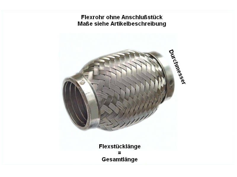 F.BECKER Fleksrør, udstødningssystem 50510037