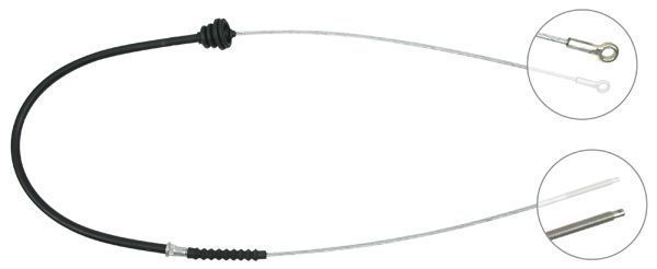 F.BECKER Håndbremsekabel 11710320 for MERCEDES-BENZ