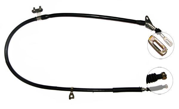 F.BECKER Håndbremsekabel 11710370 for MAZDA