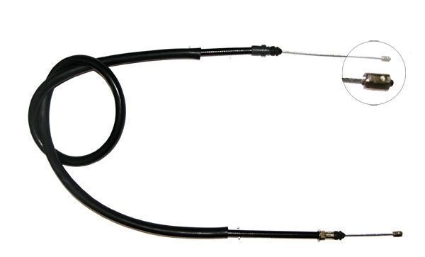 F.BECKER Håndbremsekabel 11710382 for RENAULT