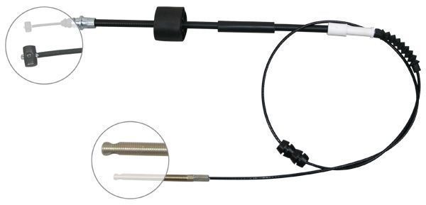F.BECKER Håndbremsekabel 11710493 for TOYOTA