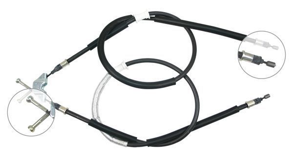 F.BECKER Håndbremsekabel 11710560 for OPEL