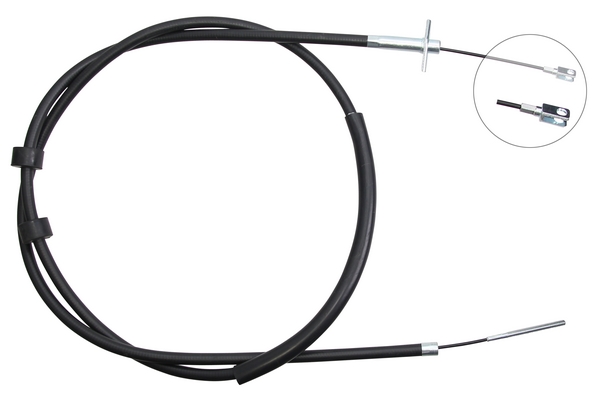 F.BECKER Håndbremsekabel 11710570 for MERCEDES-BENZ