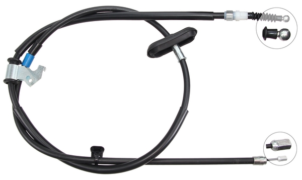 F.BECKER Håndbremsekabel 11710574 for OPEL VAUXHALL CHEVROLET