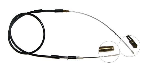 F.BECKER Håndbremsekabel 11710685 for RENAULT