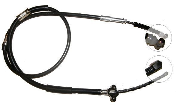F.BECKER Håndbremsekabel 11710726 for TOYOTA