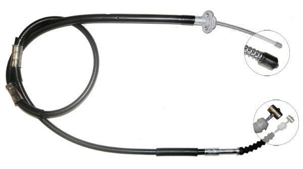 F.BECKER Håndbremsekabel 11710767 for TOYOTA