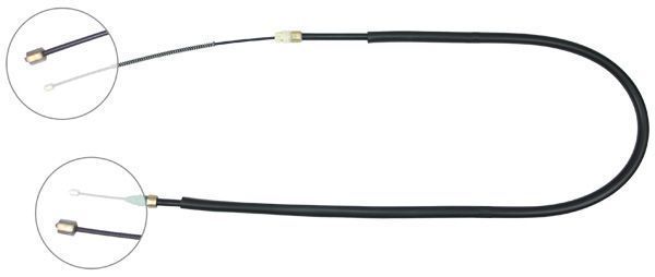 F.BECKER Håndbremsekabel 11710791 for RENAULT
