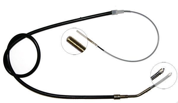 F.BECKER Håndbremsekabel 11710824 for BMW