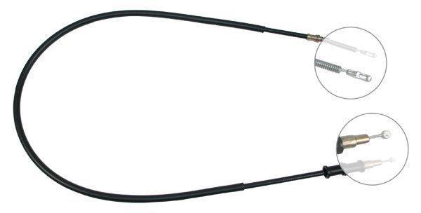 F.BECKER Håndbremsekabel 11710881 for DAEWOO