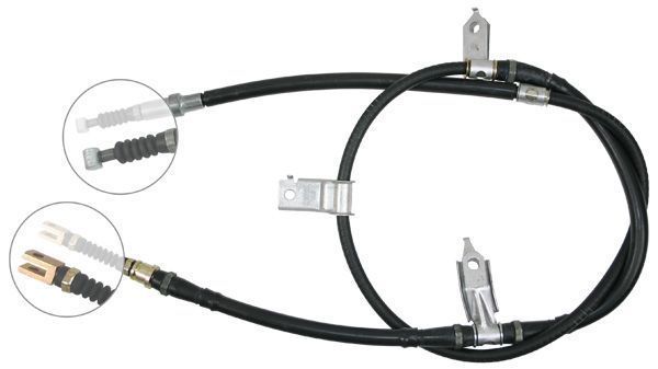 F.BECKER Håndbremsekabel 11711377 for ROVER