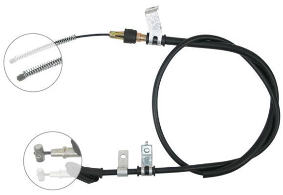 F.BECKER Håndbremsekabel 11711388 for SUZUKI