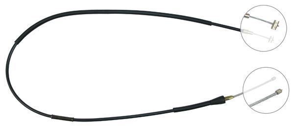 F.BECKER Håndbremsekabel 11711398 for SUZUKI