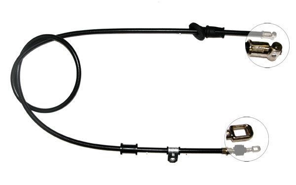 F.BECKER Håndbremsekabel 11711435 for VOLVO