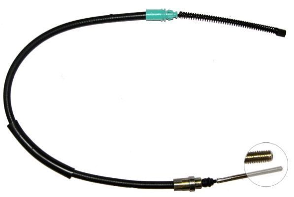 F.BECKER Håndbremsekabel 11711482 for PEUGEOT