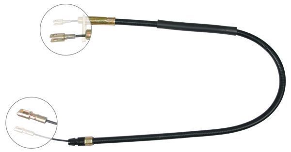 F.BECKER Håndbremsekabel 11711559 for MERCEDES-BENZ