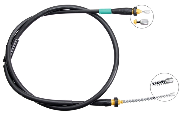 F.BECKER Håndbremsekabel 11711625 for RENAULT