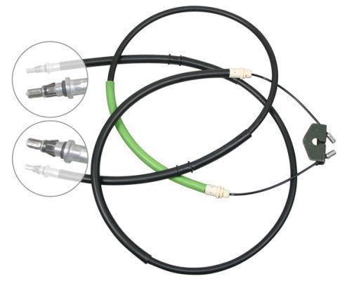 F.BECKER Håndbremsekabel 11711681 for FORD MAZDA