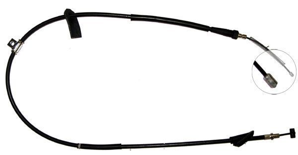 F.BECKER Håndbremsekabel 11711858 for OPEL SUZUKI