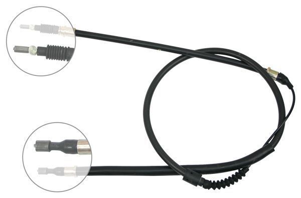 F.BECKER Håndbremsekabel 11711863 for OPEL