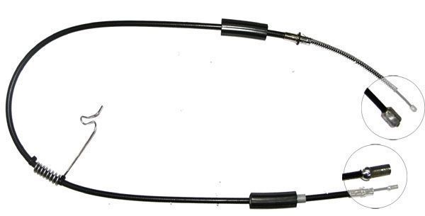 F.BECKER Håndbremsekabel 11711866 for FORD