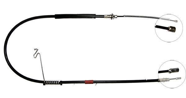 F.BECKER Håndbremsekabel 11711869 for FORD