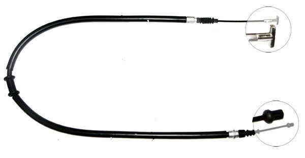 F.BECKER Håndbremsekabel 11711899 for FIAT