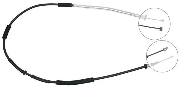 F.BECKER Håndbremsekabel 11711903 for FIAT