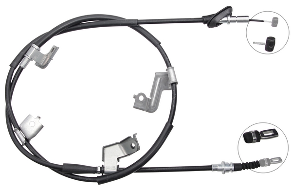 F.BECKER Håndbremsekabel 11712119 for HONDA
