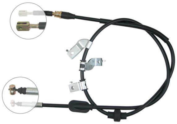F.BECKER Håndbremsekabel 11712137 for MG ROVER HONDA