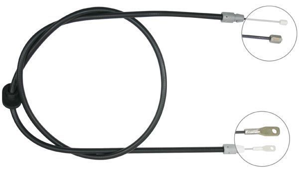 F.BECKER Håndbremsekabel 11712261 for MERCEDES-BENZ