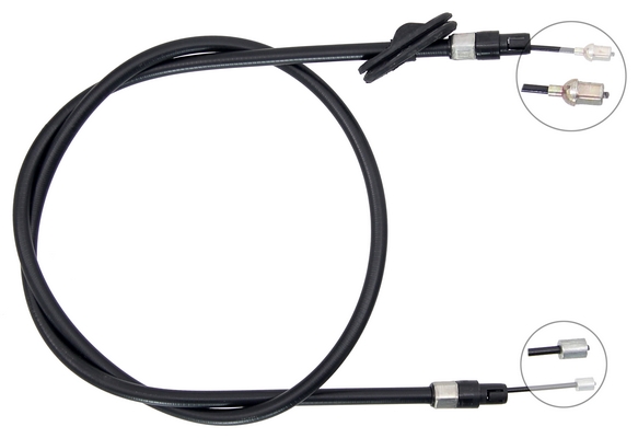 F.BECKER Håndbremsekabel 11712324 for MERCEDES-BENZ