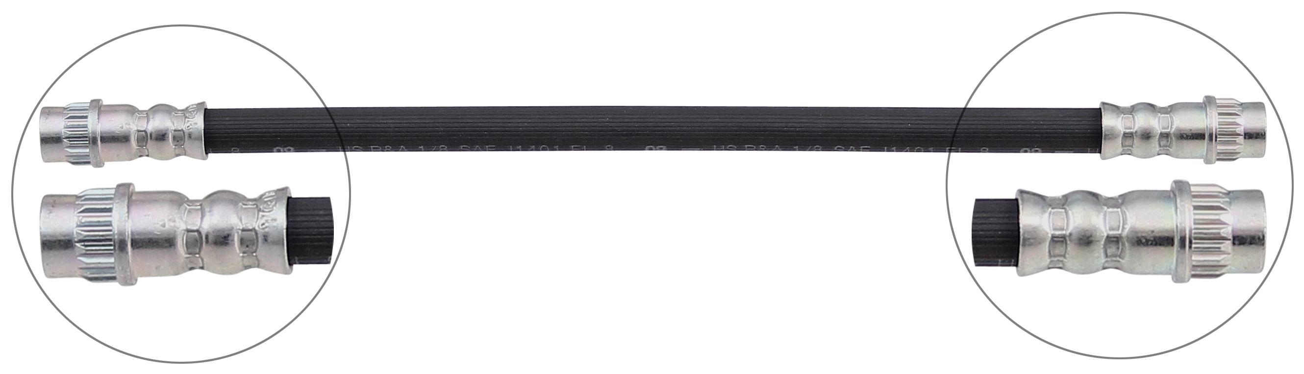F.BECKER Bremseslange 11010323 for RENAULT