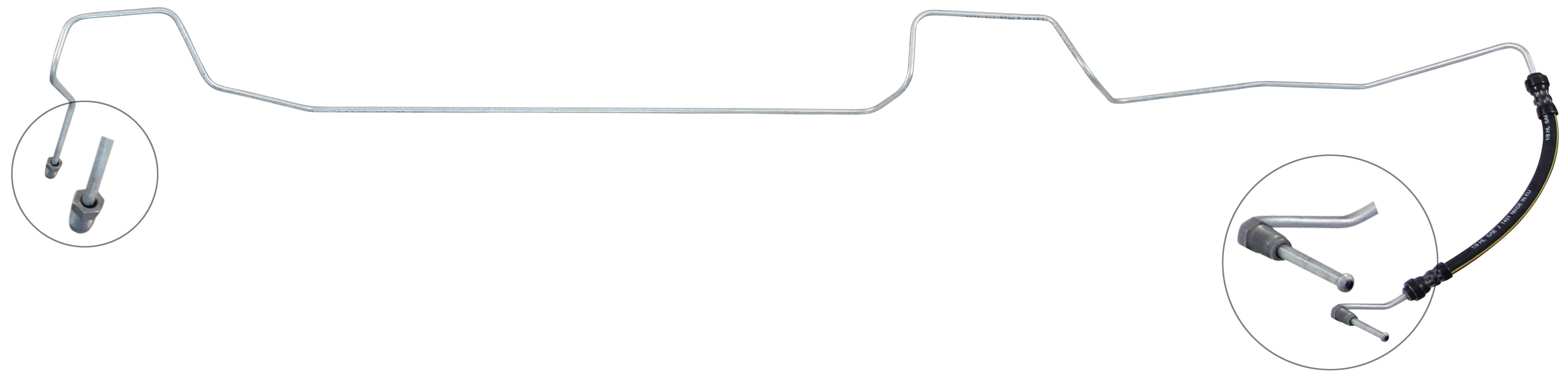 F.BECKER Bremseslange 11010381 for RENAULT