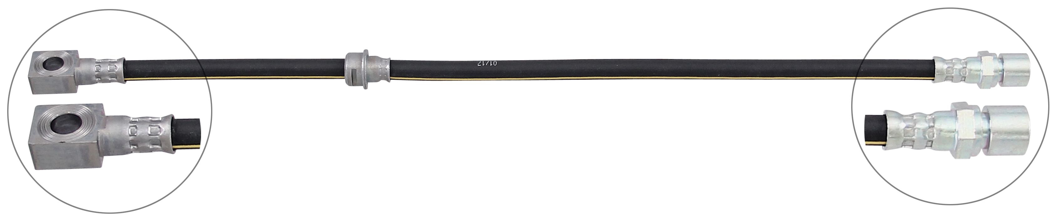 F.BECKER Bremseslange 11010541 for OPEL VAUXHALL