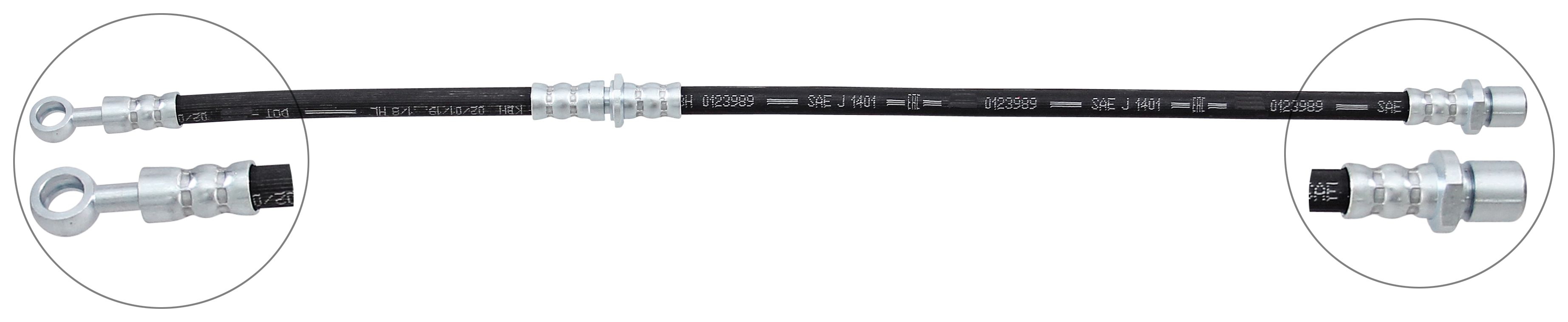 F.BECKER Bremseslange 11010588 for SUBARU